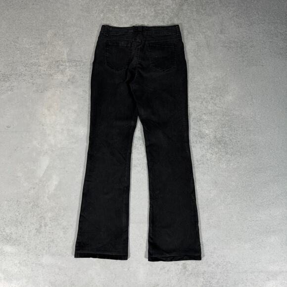 Basic Editions Black Bootcut Pants - Size: 6 - Picture 8 of 10